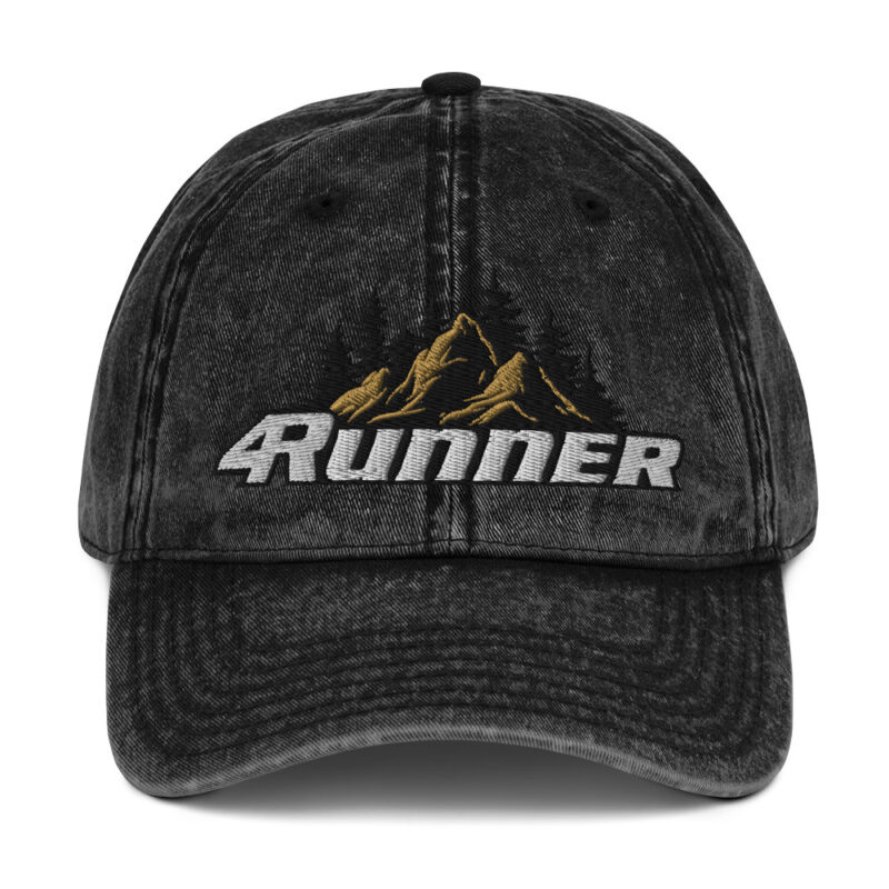 Custom Text Vintage Cotton Twill Cap - Image 5