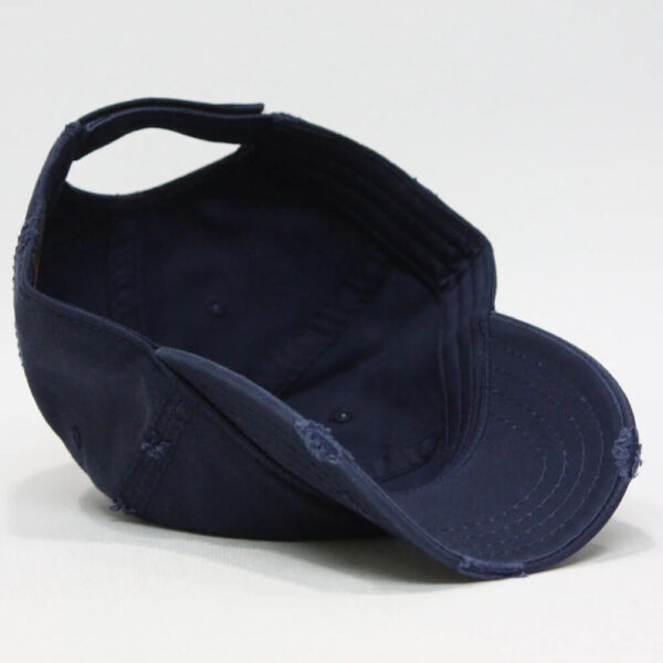 Custom Text Distressed Dad Hat