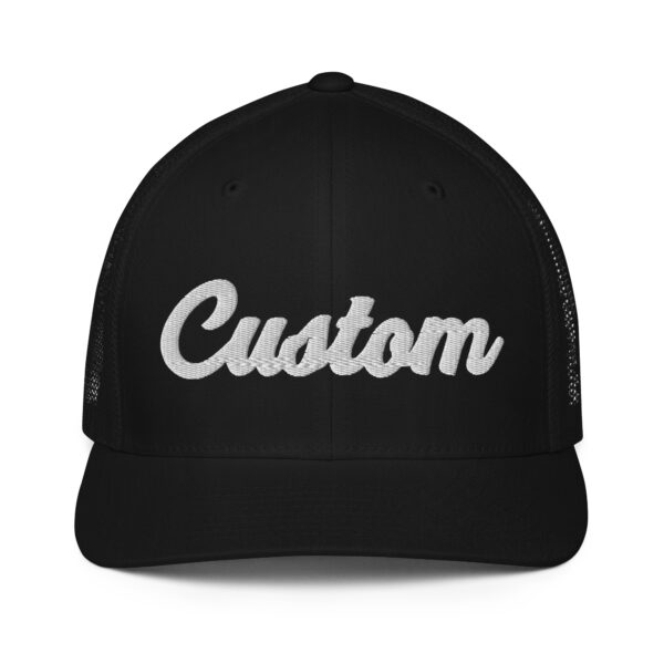 Custom Fitted Closed-Back Trucker Cap