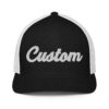 Custom Fitted Closed-Back Trucker Cap