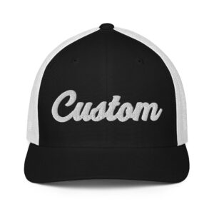 Custom Fitted Closed-Back Trucker Cap