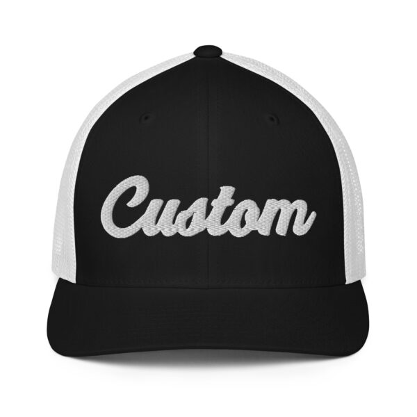 Custom Fitted Closed-Back Trucker Cap