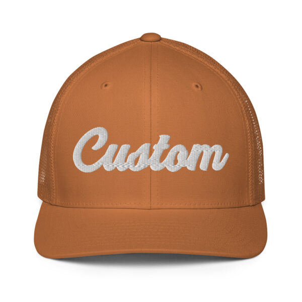 Custom Fitted Closed-Back Trucker Cap