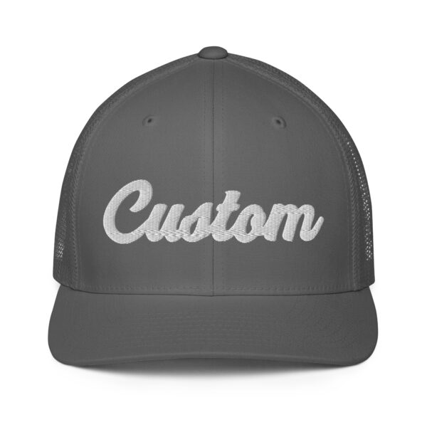 Custom Fitted Closed-Back Trucker Cap