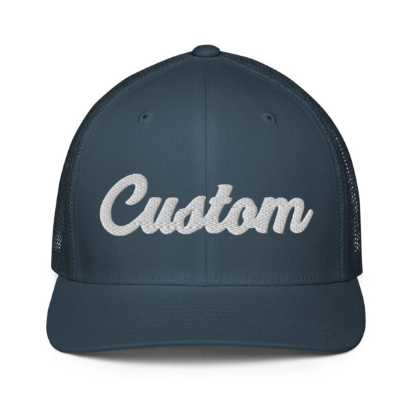 Custom Fitted Closed-Back Trucker Cap