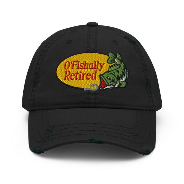 Custom Text Distressed Dad Hat