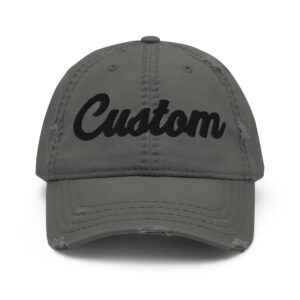 Custom Distressed Dad Hat