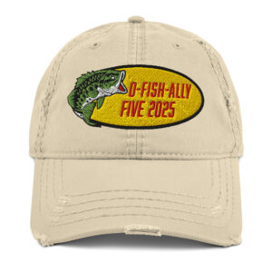 O-Fish-Ally Five 2025 Distressed Dad Hat