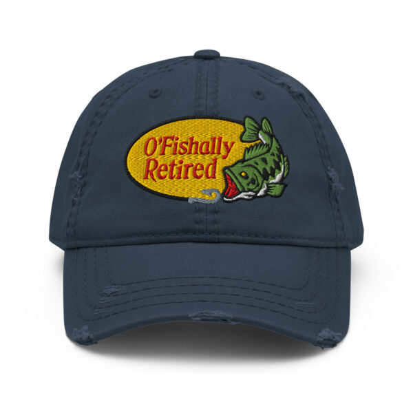 Custom Text Distressed Dad Hat