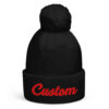 Custom Pom Pom Beanie