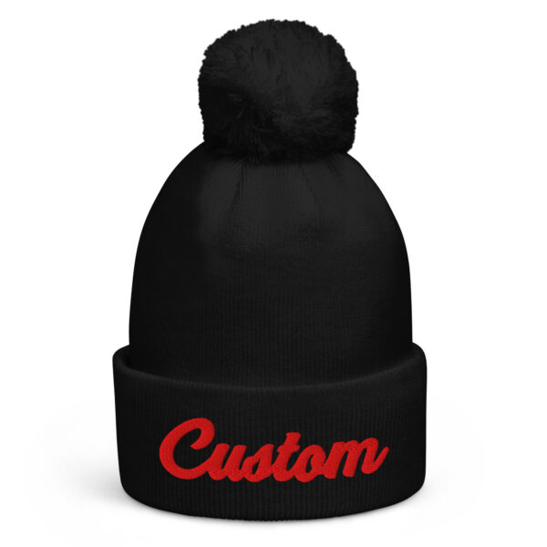 Custom Pom Pom Beanie