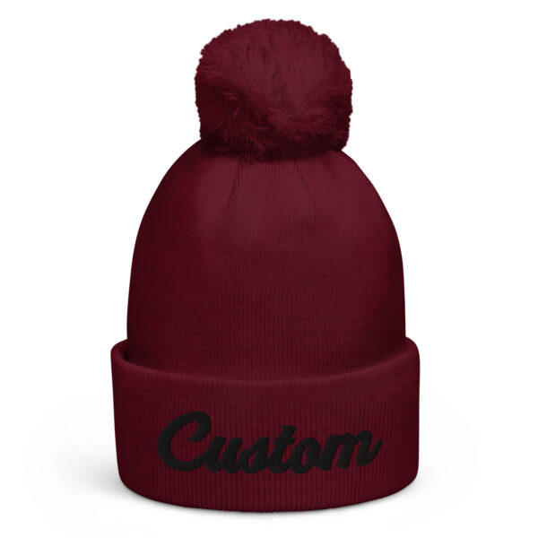 Custom Pom Pom Beanie