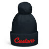 Custom Pom Pom Beanie