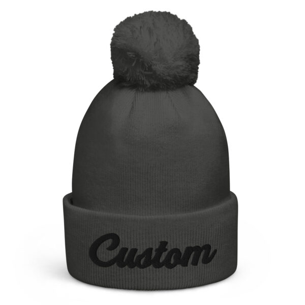 Custom Pom Pom Beanie