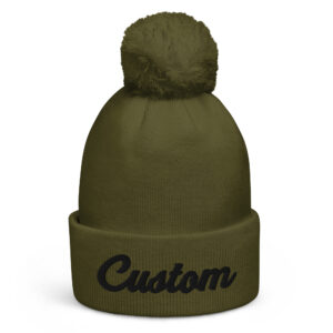 Custom Pom Pom Beanie