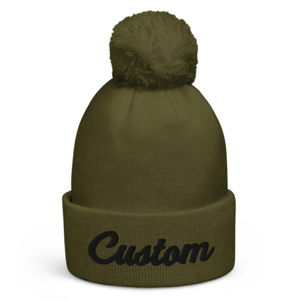 Custom Pom Pom Beanie