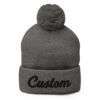 Custom Pom-Pom Beanie