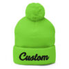 Custom Pom-Pom Beanie