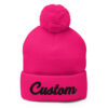 Custom Pom-Pom Beanie