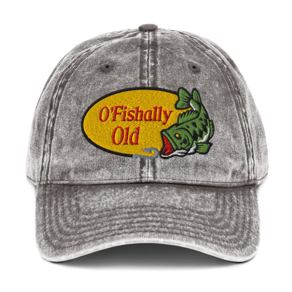 Vintage Cotton Twill Cap