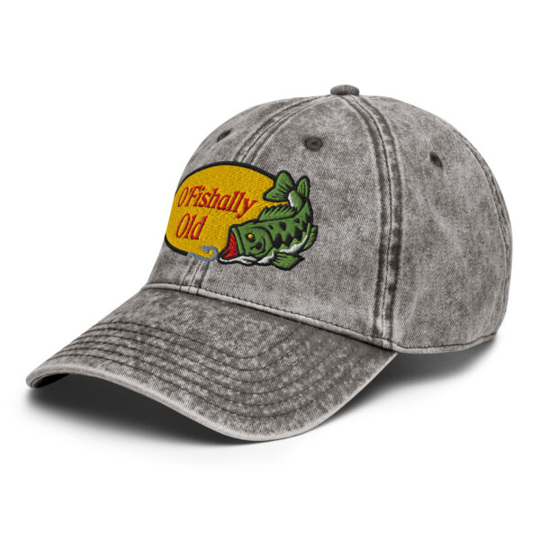 Vintage Cotton Twill Cap