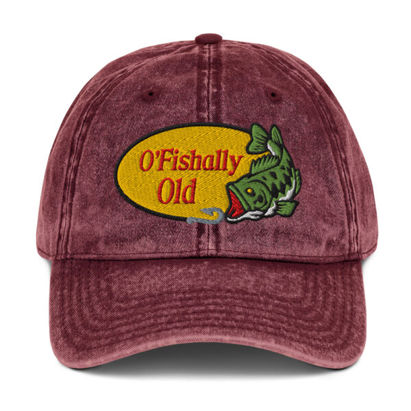 Vintage Cotton Twill Cap