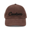 Custom Corduroy Cap