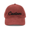 Custom Corduroy Cap