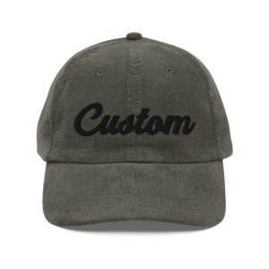 Custom Corduroy Cap