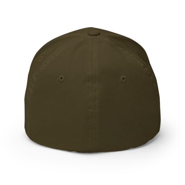 Closed-Back Fitted Structured Twill Cap
