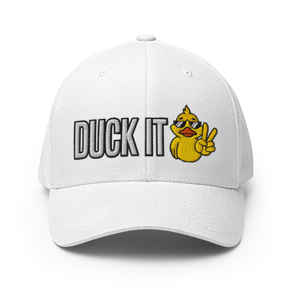 Closed-Back Fitted Structured Twill Cap