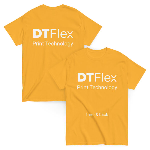 Front & Back Print with DTFlex Technology