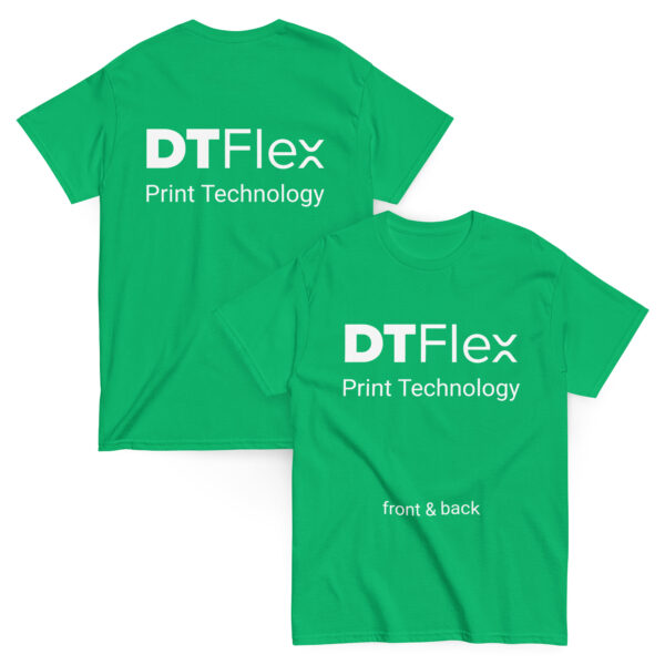 Front & Back Print with DTFlex Technology