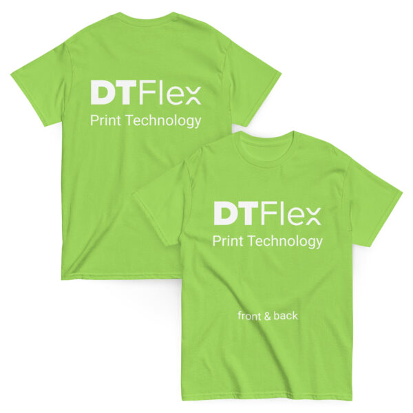 Front & Back Print with DTFlex Technology