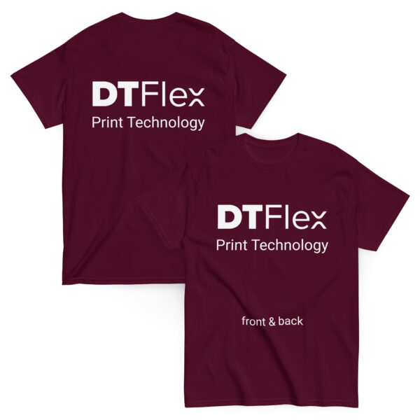 Front & Back Print with DTFlex Technology
