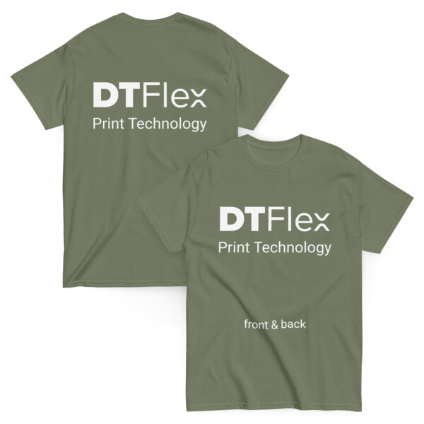 Front & Back Print with DTFlex Technology