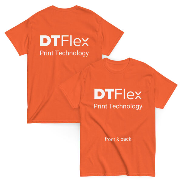 Front & Back Print with DTFlex Technology
