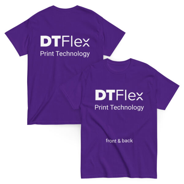 Front & Back Print with DTFlex Technology