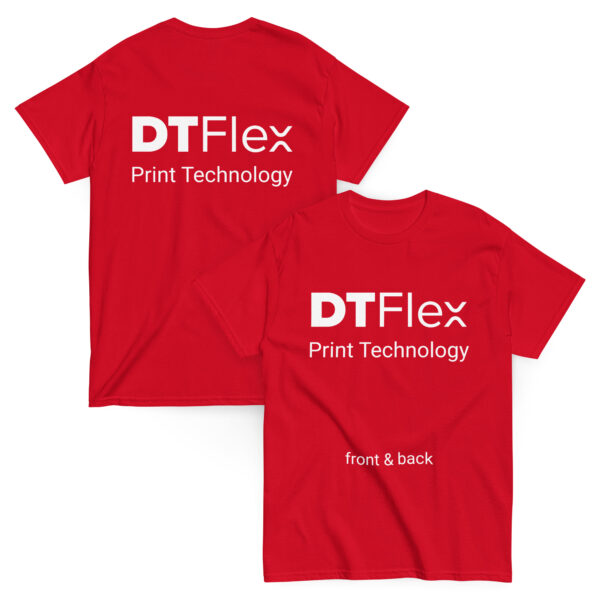 Front & Back Print with DTFlex Technology