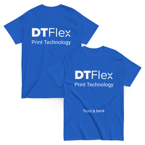 Front & Back Print with DTFlex Technology