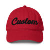 Low-profile baseball cap