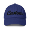 Low-profile baseball cap