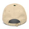 Garment washed baseball cap