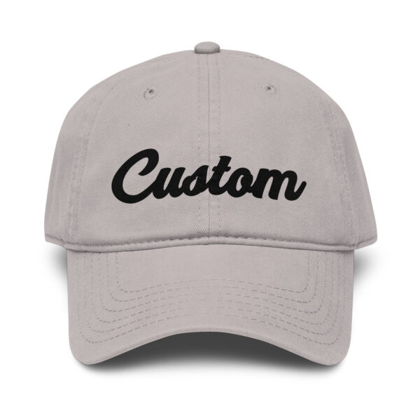 Garment washed baseball cap