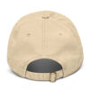 Garment washed baseball cap