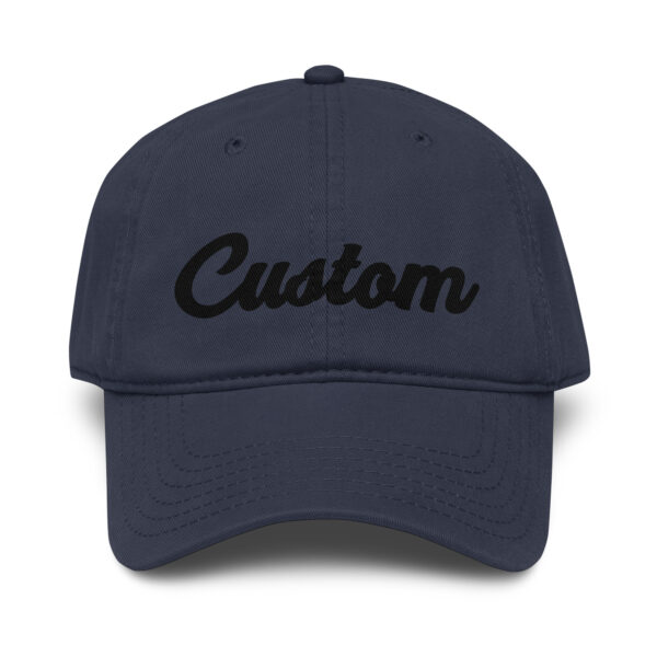 Garment washed baseball cap