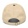 Garment washed baseball cap