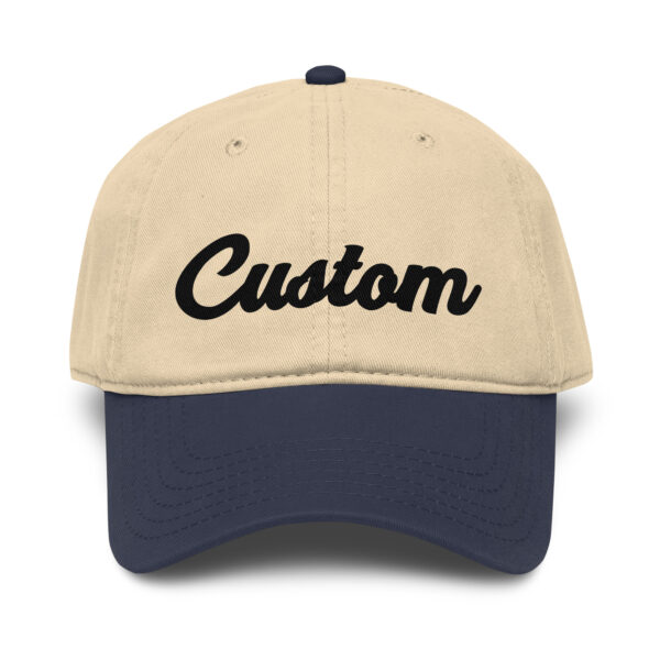 Garment washed baseball cap